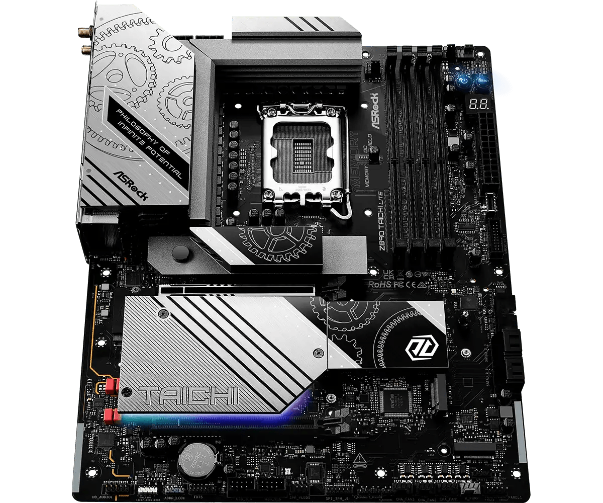 ASRock Z890 Taichi Lite LGA1851 Socket Gaming Motherboard - Vektra Computers LLC ASRock Z890 Taichi Lite LGA1851 Socket Gaming Motherboard - Vektra Computers LLC